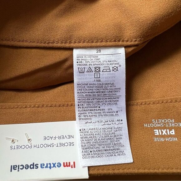Old Navy High-Waisted Pixie Skinny Ankle Pants NEW Plus Size 28 - Picture 6 of 6